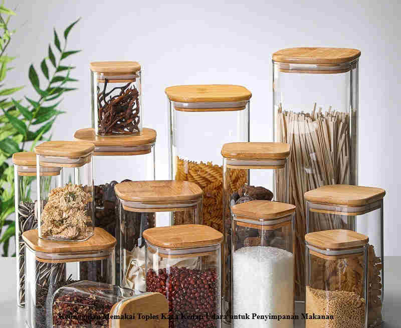 Toples Kaca Kedap Udara
